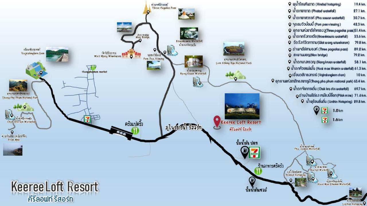 Keeree Loft Resort Thong Pha Phum Exterior foto